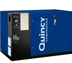 Máy nén trục vít không dầu QOF Quincy 55-400kw